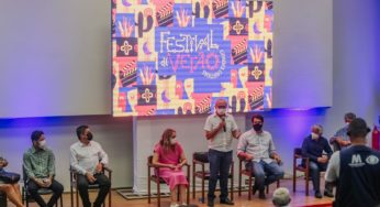 Cultura e arte<br>Prefeito lança Festival de Verão Cidades Criativas<br>