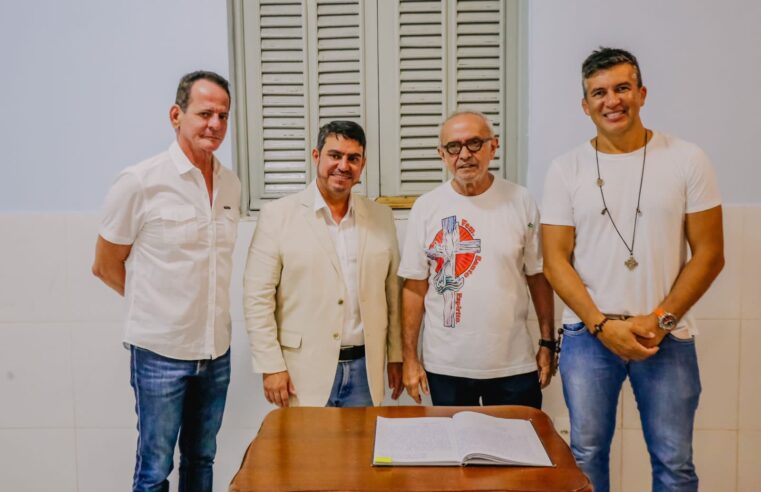 InternacionalCícero Lucena lidera missão da FNP em Portugal e Dinho Dowsley assume Prefeitura da Capital