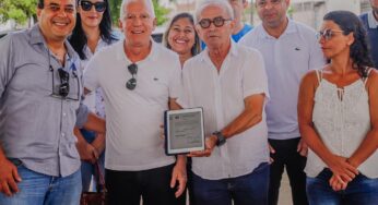 Cícero Lucena autoriza obras de pavimentação com infraestrutura completa