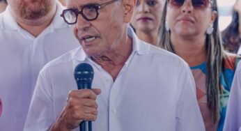 No Costa e Silva<br>Cícero Lucena e Leo Bezerra autorizam construção da Praça Gauchinha