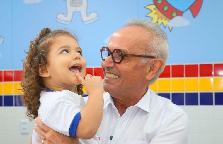 Educação InfantilCícero Lucena entrega Ninho do Saber Maria de Nazaré, que foi reconstruído e ampliado para acolher crianças no Funcionários 3