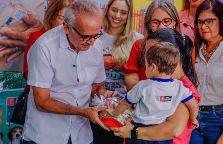 Em 100 unidadesCícero Lucena abre a Semana do Bebê e destaca compromisso no cuidado e desenvolvimento da primeira infância