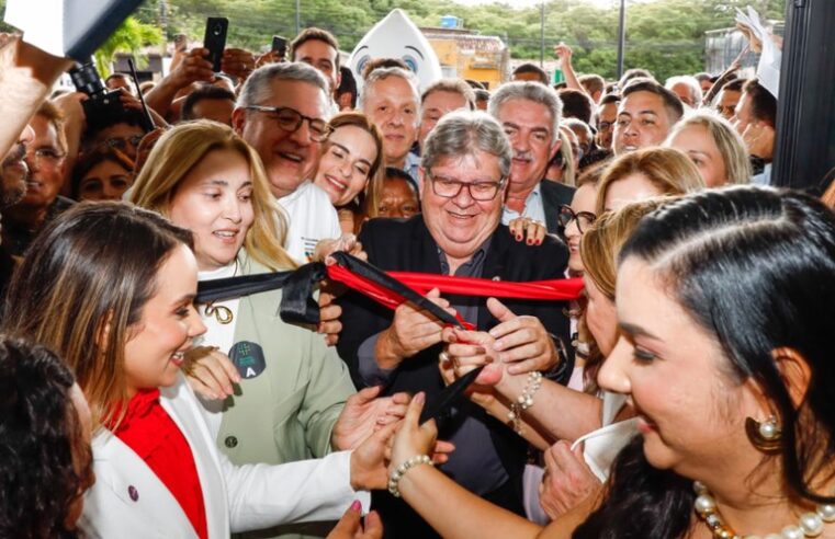 440 anos de João Pessoa: João Azevêdo inaugura Hospital da Mulher ao lado do ministro Alexandre Padilha