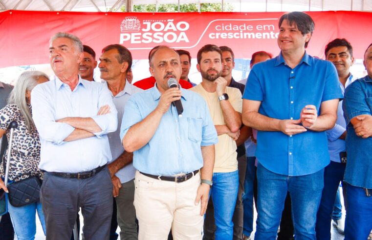 Incentivo ao esporteLeo Bezerra dá início às obras no tradicional Campo da Mangueira, no Rangel