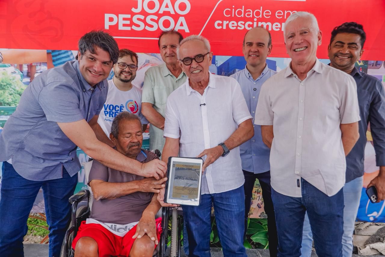 Cícero Lucena autoriza a pavimentação de 15 ruas de Muçumagro, que atinge a marca de R$ 15 milhões em obras de infraestrutura