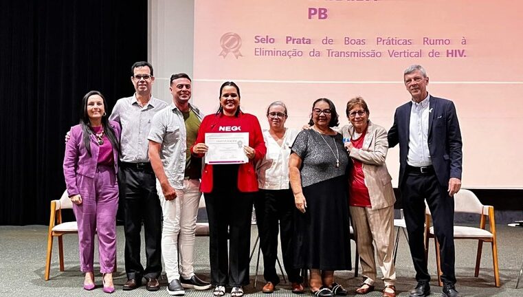 Paraíba recebe Selo Prata de eliminação da transmissão vertical do HIV concedido pelo Ministério da Saúde