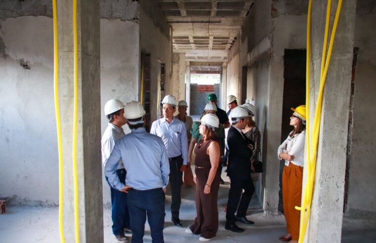 SES, Projeto Amar e BID realizam visita técnica às obras do Complexo Pediátrico Arlinda Marques, em João Pessoa